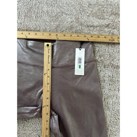 Calvin Klein Metallic-Print High-Waist 7/8 Length Leggings New - Picture 14 of 16